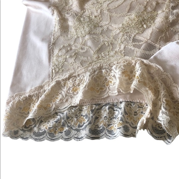 Shear Shapewear Retro Rhonda Shear Ahh Lace Control Shaper 2X Lace Trim Lolita - Picture 8 of 8